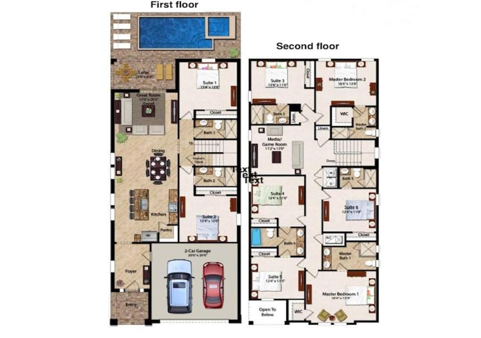 7617-Luxury Villa Wpool & Hot Tub أورلاندو المظهر الخارجي الصورة